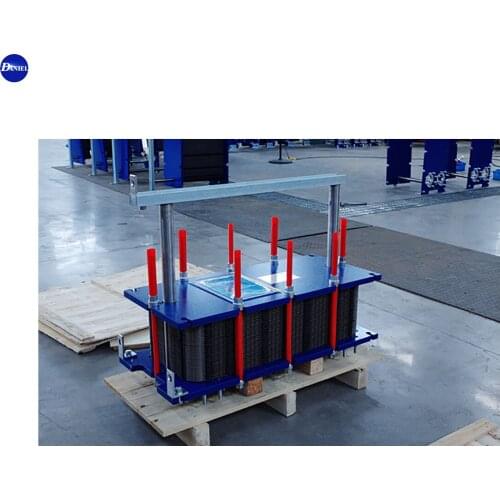 Plate type heat exchanger maintenance design oil cooler ready to ship