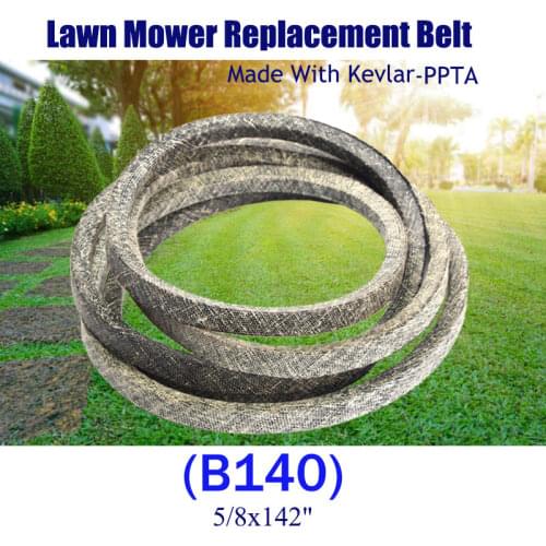 54"Mower Deck Belt For C/raftsman P/oulan H/usqvarna V Belt Industrial Lawn Mower Black Rubber 191273 532191273 5/8"x142"
