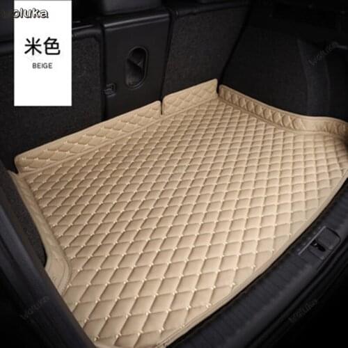 Special car tail box mat trunk mat special custom-made uniforms environmentally friendly tasteless high-side waterproof CD50 Q04