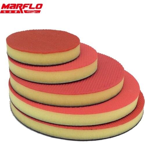 Car Washing 6 Inch Polishing Wax Magic Clay Pad King Grade for Car Cleaning Auto Skin MARFLO by Brilliatech