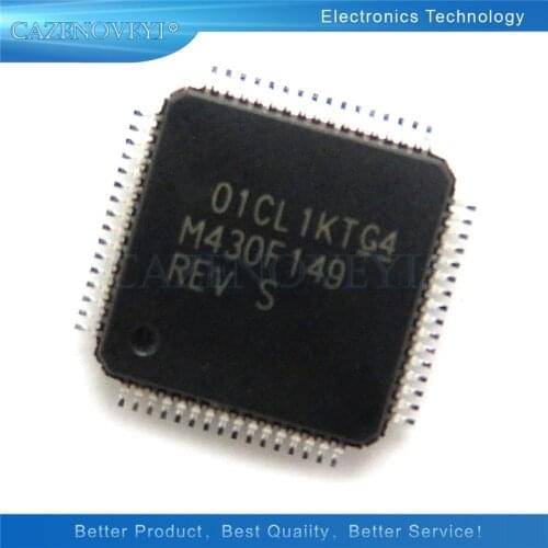 1pcs/lot MSP430F149IPMR MSP430F149 M430F149 LQFP-64 In Stock