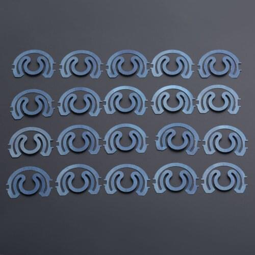 DRELD 20Pc Industrial Lockstitch Sewing Machine Bobbin Case Metal Sheet Spring Sheet BC-DB1-NBL Fit For JUKI 8700 Sewing Machine
