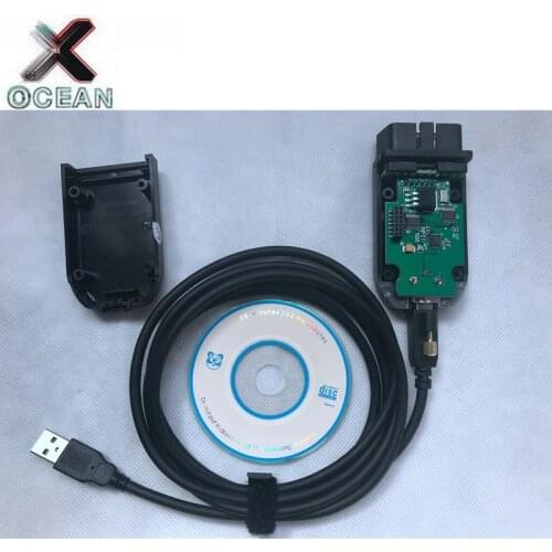 2st Interface 19.6 ATMEGA162+MCP2515+F16V8BQL+JM64RP+FTDI FT232RQ+ATMEL ATA6561+9241A K1&K2 Car Diagnostic Cable