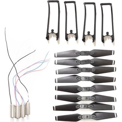 Drone accessories motor engines for E99 rc Quadcopter pro propellers blades wind-stick guard parts