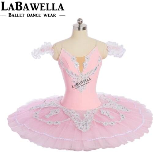 Custom Ballerina Pancake Tutu BT8931E Women Pink Professional Ballet Tutus Skirt Le Corsaire Performance Ballet Stage