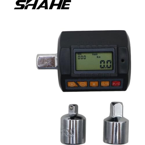 Shahe Torque Wrench Digital 1/4'' 3/8'' 1/2 '' Torque Spanner Bike Set Digital Torque Adapter Car Bike Repair Hand Tools