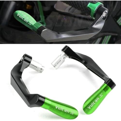 For KAWASAKI VN 650 VULCAN S VN650 VULCANS Motorcycle 22mm Handlebar Grips Guard Brake Clutch Levers Handle Bar Guard Protector