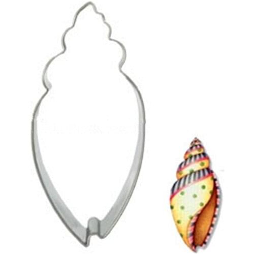 Conch Shape Mold Frame Egg Biscuit Cookie Cutter Tools for Cooking Multi Cake Decorating Fondant Stainless Steel Top Sales