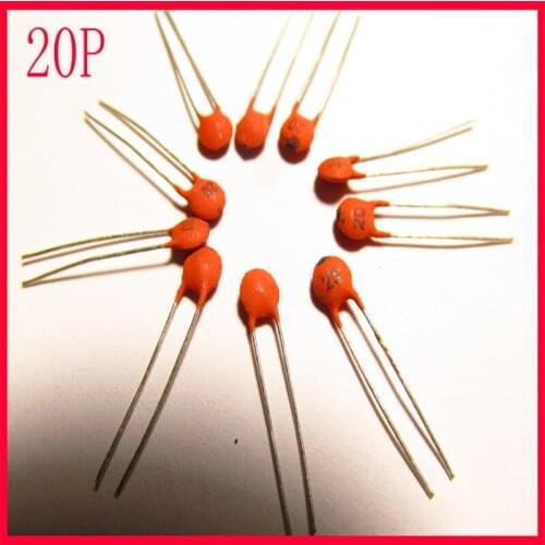 Ceramic capacitor 20P withstand voltage 50V