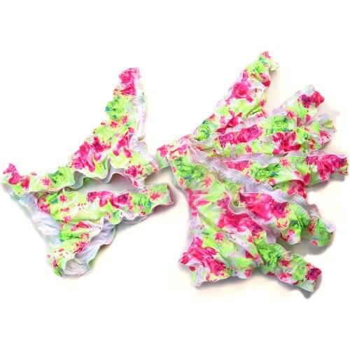 Bikini Bottoms Sexy girl Cheeky Printing yellow Swimwear Biquini Bikinis Swim Suit Women Brazilian Bikini Thong Bottom