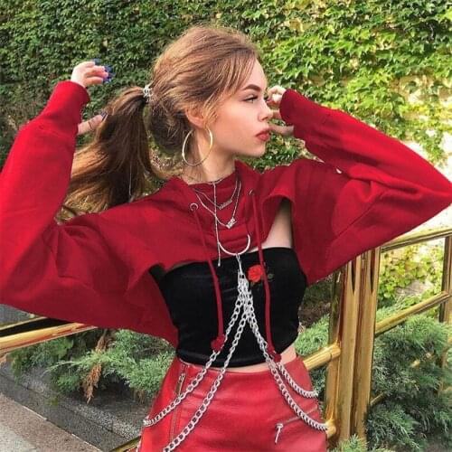 Min Ang Zhu Hooded Sweatshirts For Women