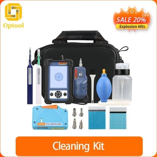 Fiber Optic Cleaning Kit With inspection Video microscope inspection probe 1.25/2.5 mm Cleaner Pen