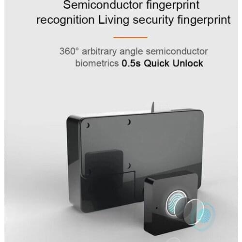 Fingerprint Lock Kit Drawer Intelligent Electronic Lock File Cabinet Storage Cabinet Cabinet Door Fingerprint Furniture Lock