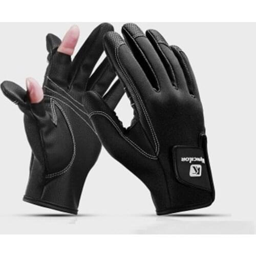 Fly Fishing Gloves Waterproof Anti-Slip Breathable Hunting Glove Full Finger Durable Hiking Cycling Glove Pesca Fitness Carp NEW