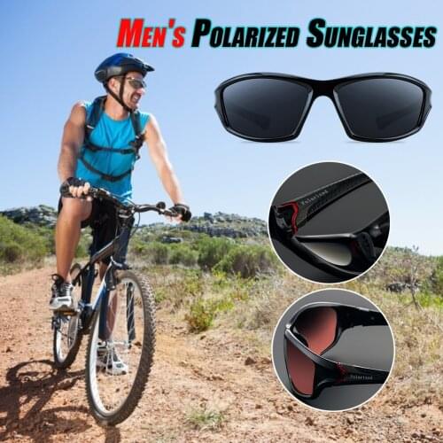 Polarized Sunglasses Mens UV Protection Sunglasses for Driving Cycling Fishing Skating Sports