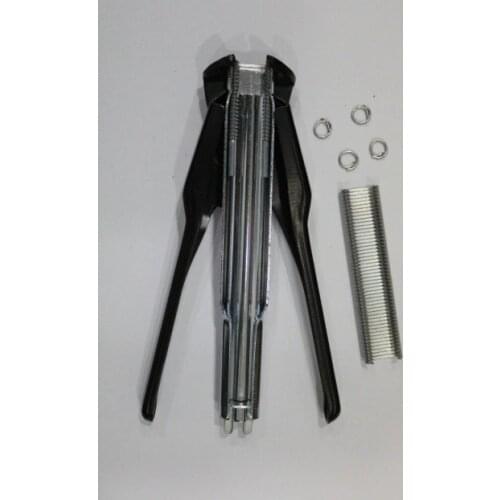 Promotion 100 rings SR8 with Auto-Feed Industrial Collated Hog Ring Plier G7 (not include the customs tax)