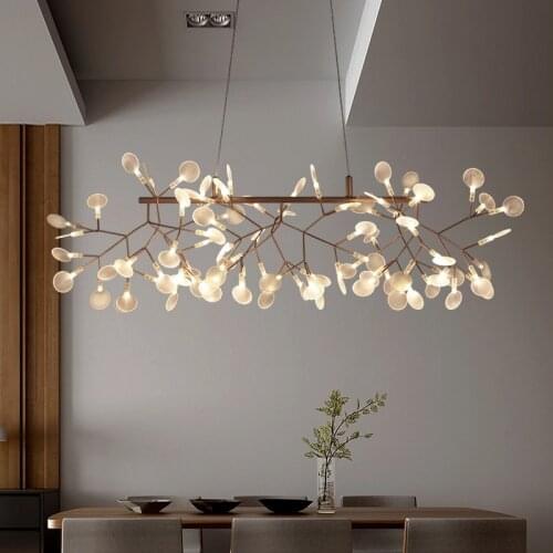 Modern LED Pendant Lamp Plant Suspension Light Hanging Lamp New Modern For Dinning Room Home Decor Hotel Chandelier Lamps PA0217