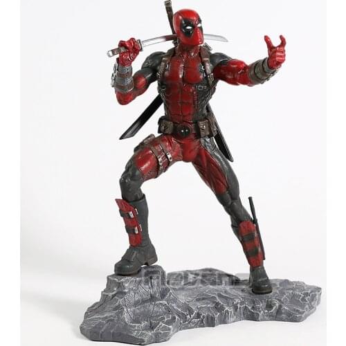 Marvel Deadpool Resin Premier Collection Statue PVC Figure Model Toy Figurine Brinquedo