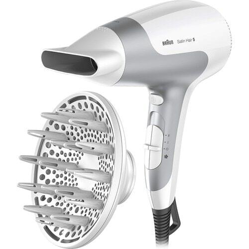 HERSEYSTORE Braun Satin Hair 5 Iontec PowerPerfection Hair dryer HD585
