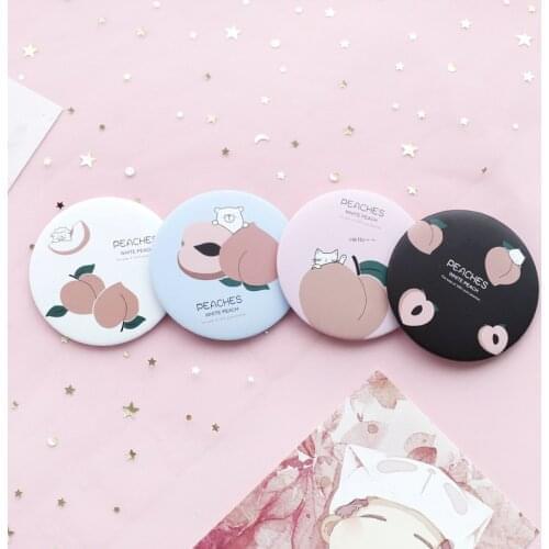 TY423 Anti-fall Cartoon Portable Small Mirror Cute Girls Makeup Mirror Pocket Mirror for Beauty Tools