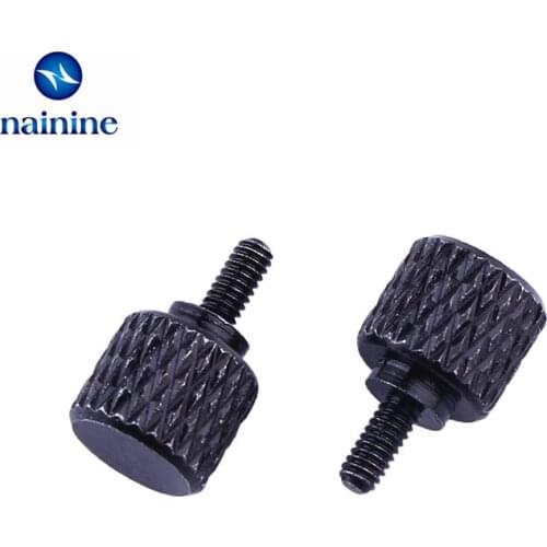 10Pcs M2*4.5 Thread Teeth Thumb Screws Instrument Toolless Adjustment Screw Tool-Free Thumbscrews