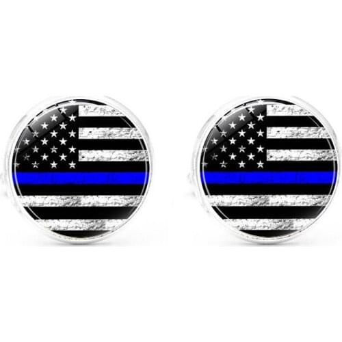 XK-5HXK0366 French Suits Cufflinks with Flag Pattern Retro Mens Shirts Sleeve Nails 5 Metal Colors Cuff Link in Collection