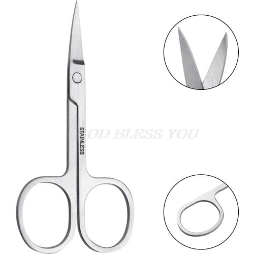 1Pc Cuticle Cutter Stainless Steel Dead Skin Remover Pedicure Scissors Nail Tool Hot Scissors Drop Shipping