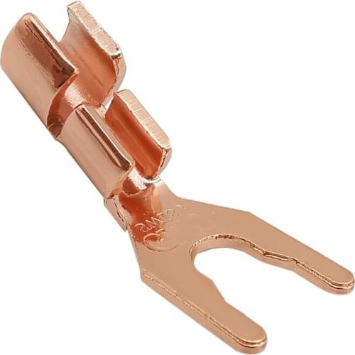 2Pcs U/Y Shape Banana Plug Speaker Amplifier Soldering Audio Cable Soldering Terminal Banana Connector