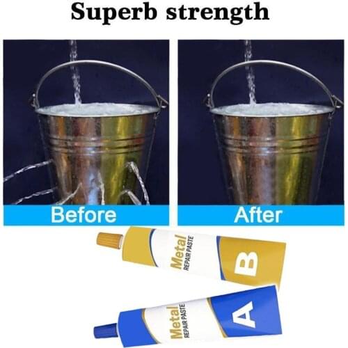 20/50/80/100gmagic Welding Glue A+b Repairing Adhesive Glue Steel Auto Radiator Water Tank Special Leakage Plugging Welding Glue