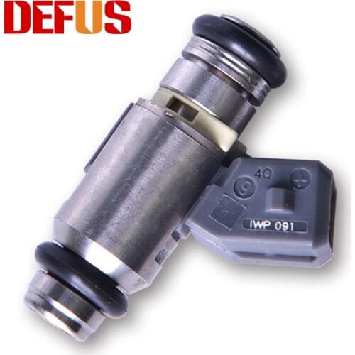 4x Fuel Injector For VW LUPO 1.6 OEM IWP091 IWP-091 Manifold Car-styling Nozzle Injectors Car Engine Injection Valve Spray Fuel