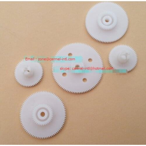 5pcs/set Toledo Tiger 8442 3600 3650 3680 3950 Gear Set for Pos Scales 8442 3600, F610, 3610S, 3610, 3650 Gear Like Pic