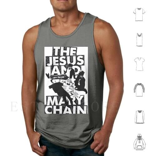 The Jesus And Mary Chain-90S Band Tank Tops Vest Cotton The Jesus And Mary Chain Hindutimes
