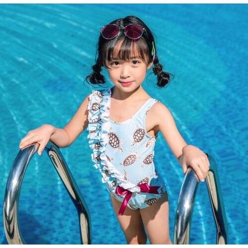 Childrens Clothes Swimsuit For Baby 2019 Child Swimwear Female Bikini Children Girl Lori Cute Turtle Onihua 1027 Animal