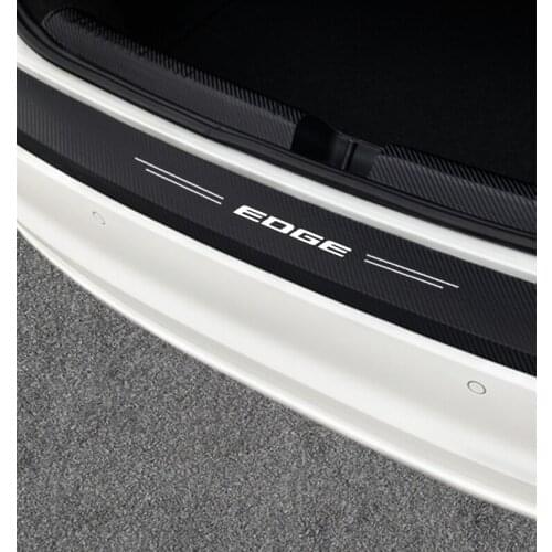 For Ford Edge U387 2 2007 2008 2009 2010 2011-2021 Car Trunk Auto Boot Stickers Logo Decoration Anti-Scratch Accessories Fiber