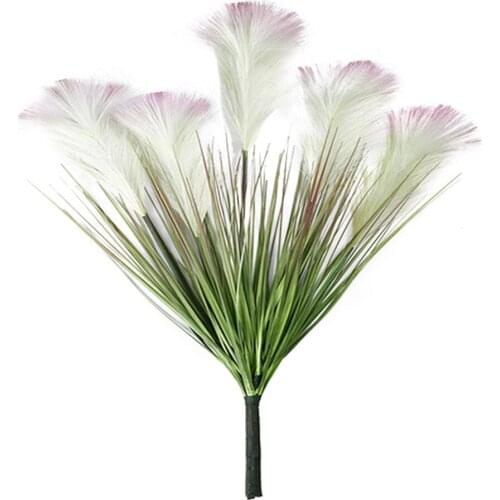 Setaria Artificial Plants Onion Grass Greenery Home Wedding PVC Hotel Parlous Yellow Cloth Stages Dried Flower Floral Decoration