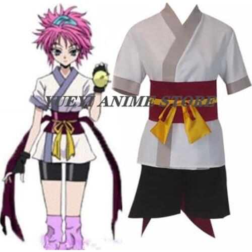 Anime Hunter X Hunter Machi Cosplay Costume for Halloween Party customized any size