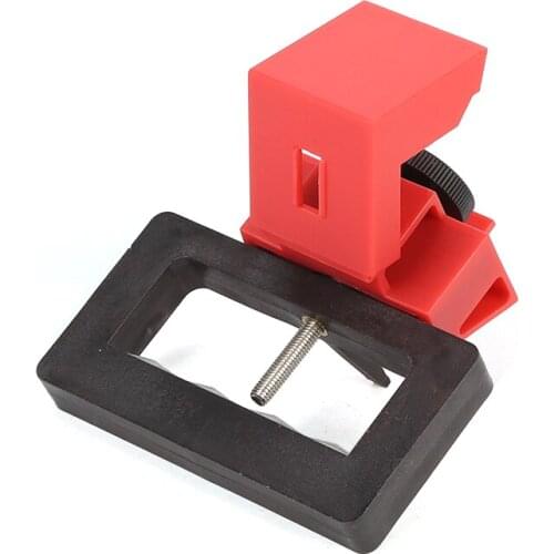 Lockey Polypropylene 480-600V Clamp-On Circuit Breaker Lockout Locks without any tools handle width≤70mm