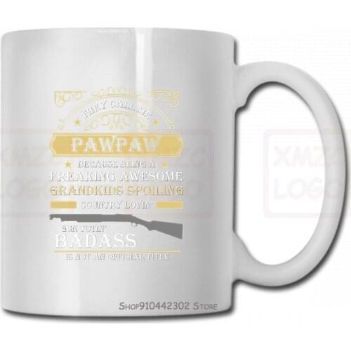 Men Mug Cups They Call Me Papaw For Grandpa Grandfather Fathers Day Gift Funny Atmungsaktives Novelty