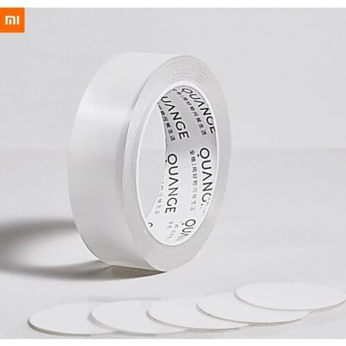 New xiaomi quange magic Glue Multifunctional Double-sided Non-marking tape reusable Fixed Glass Wall Universal Adhesive Tape