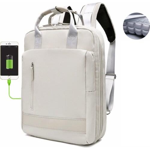 Oxford Women Backpacks Girls Book Bags Fashion Lady Backpack Waterproof 15.6 Inch Laptop Bag Anti-theft Business Bag Mochila