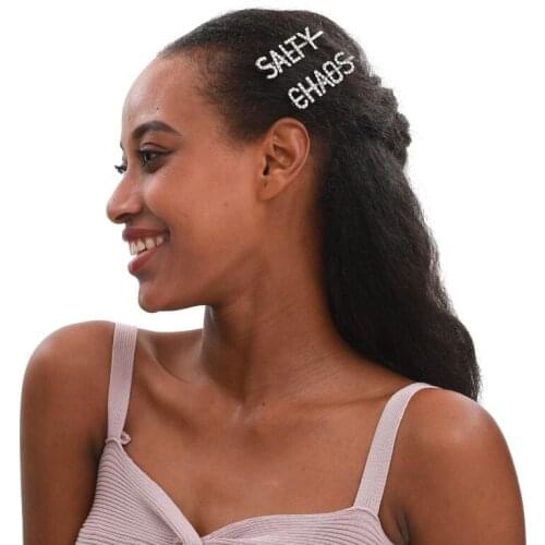 Professional Manufacturer Hair Clips Hottest Fashion Word Hair Bobby Pins Letters Hairgrips Dropshipping Available WHOLESALE