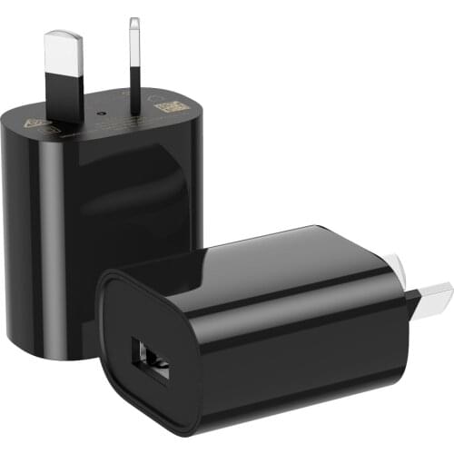 Single USB Phone Wall Charger 5V 1A Australia New Zealand AU Plug Power Travel Adapter for iPhone Samsung Xiaomi Cellphone