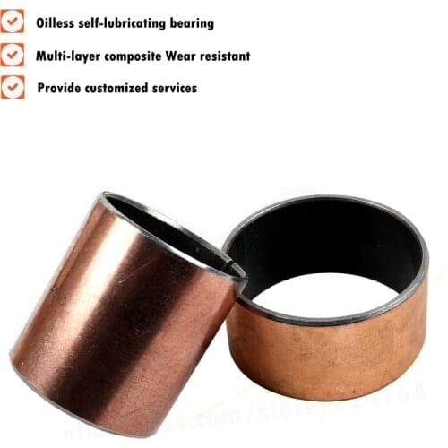 SF-1 2410 2412 2415 2420 2425 2430 2510 2512 SF1 SF1- SF Self Lubricating Composite Bearing Bushing Sleeve Oil free Sliding