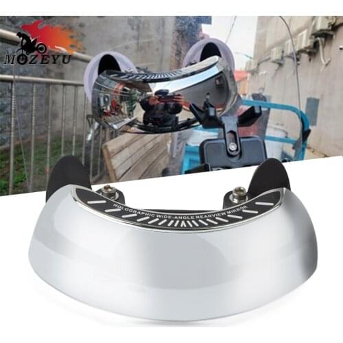 For BMW F800ST G650GS HP2EnduRo hp2 Sport K1200R K1200R SPORT K1200S Motorcycles Wide Angle Rearview Mirror 180 Degree Visible