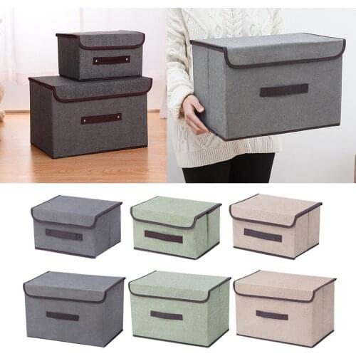Foldable Storage Box Bin Organizer Food Fruit Container Stackable Kitchen