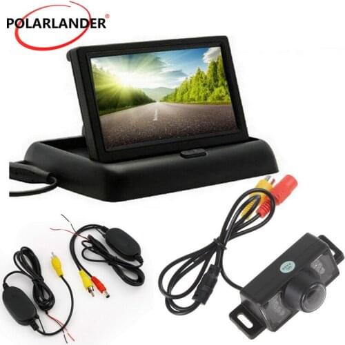 Foldable TFT LCD Car Camera Rear View Monitor