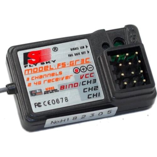 Standard FS-GR3E GR3C GT3B 2.4Ghz 3-Channel Receiver For Rc Car Auto Boat