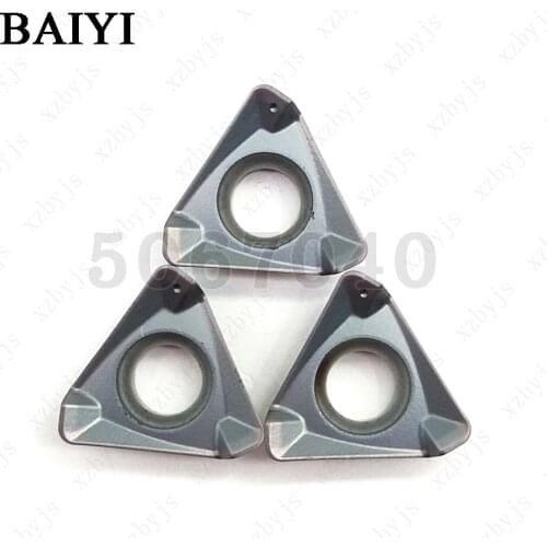 10pcs 3PKT100404R-M 3PKT100408R-M 3PKT150508R-M carbide milling inserts cutter turning tools blade for stainless steel alloys