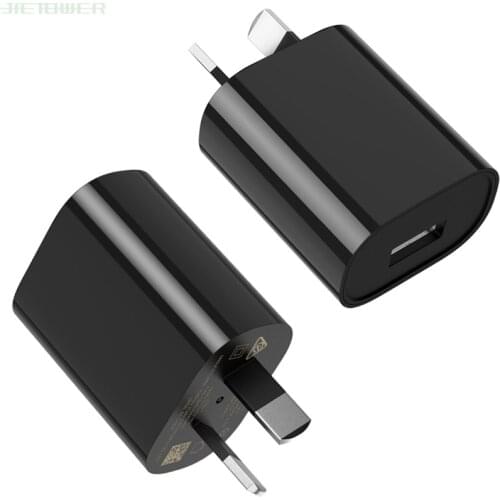 USB Power Adapter 5V 1A AU Plug Wall Charger For iPhone XS X 8 Samsung Xiaomi Huawei Smart Phone 100pcs/lot