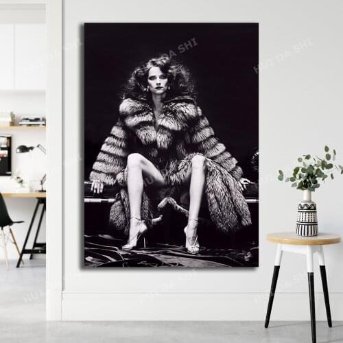 Vintage Art, 'Charlotte Rampling',Helmut Newton Classic Style Fine Art Remake,No Frame